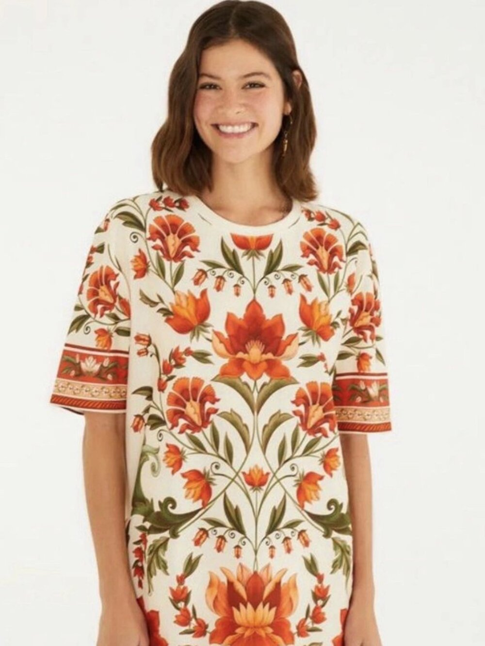 NWT FARM RIO DRESS SIZE SMALL ( P IN TAG AS PEQUENO )PACK 6846 DI 38